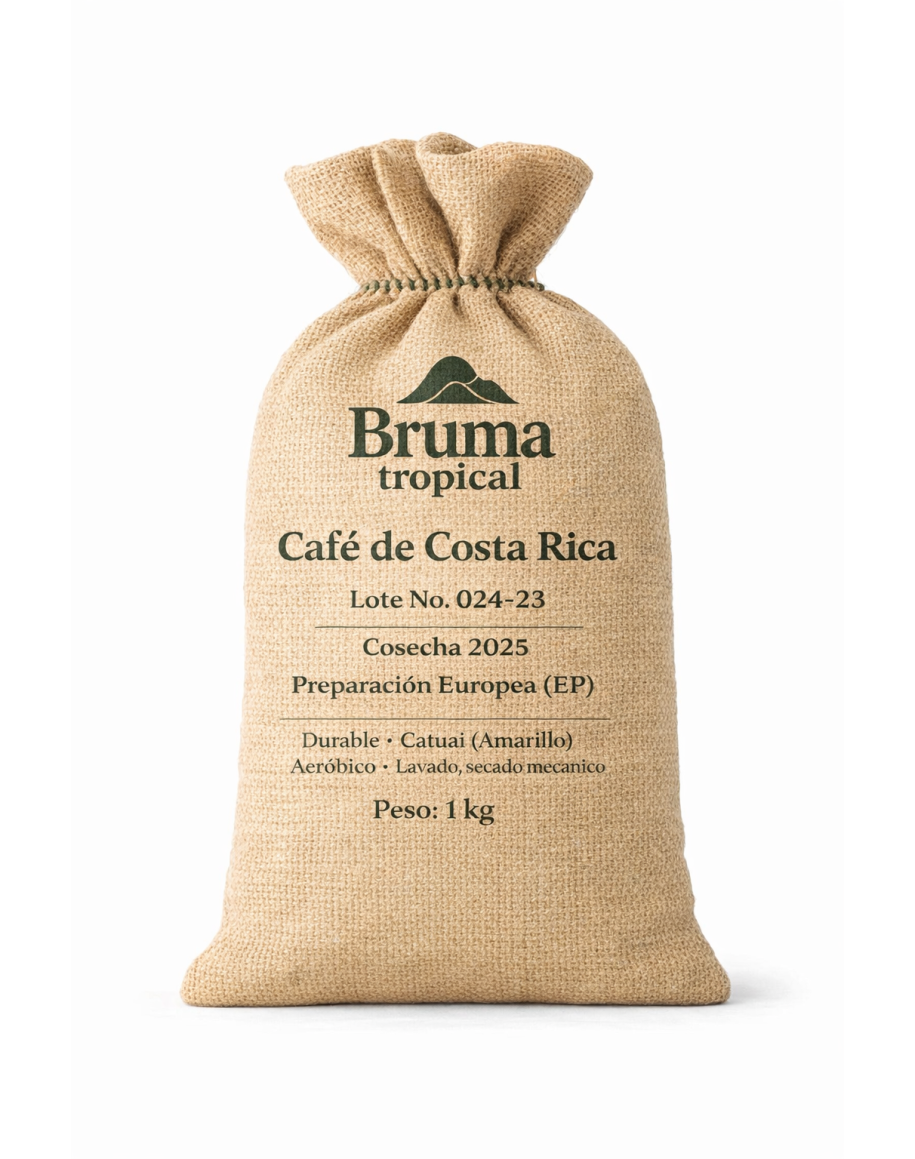 Café verde - Bruma Tropical - Catuaí - Sostenible - 1 kg