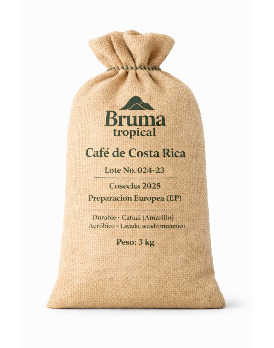Café verde - Bruma Tropical - Catuaí - Sostenible - 3 kg